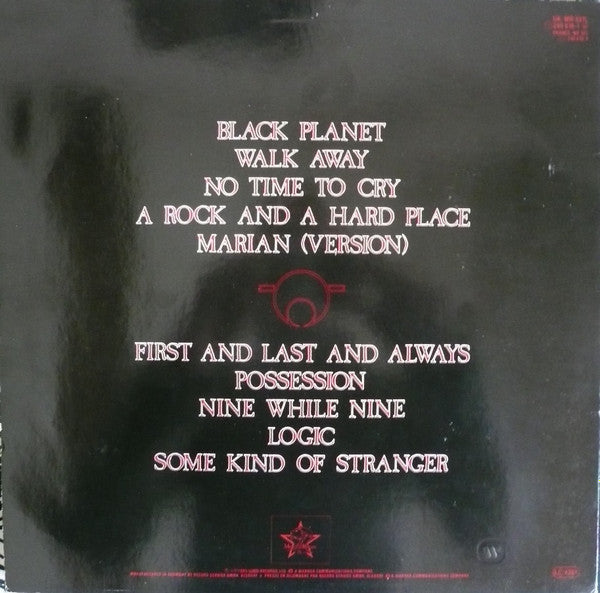 Master Release: First And Last And Always by The Sisters Of Mercy