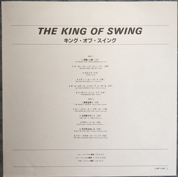 Release: The Kings Of Swing-Vinyl-Japan-1983-L18P1148-24109151