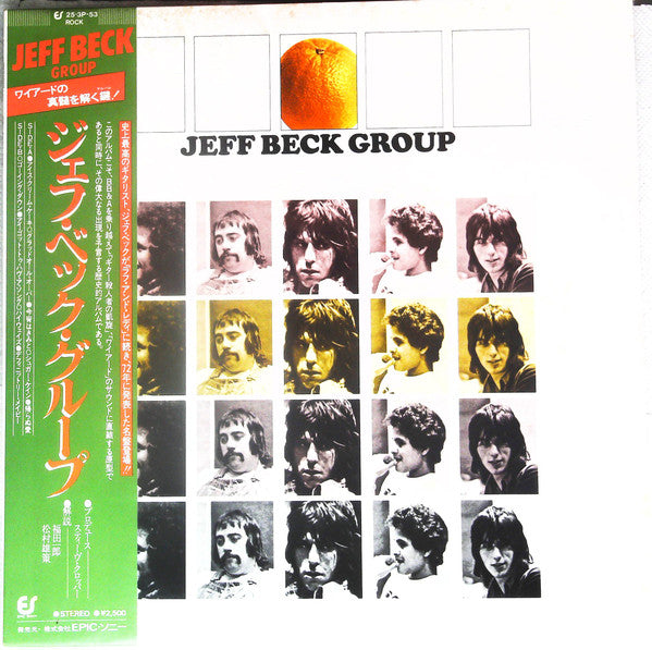 Release: Jeff Beck Group-Vinyl-Japan-1978-25·3P-53-17549146