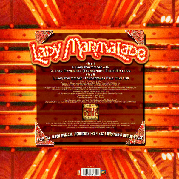 Master Release: Lady Marmalade by Christina Aguilera
