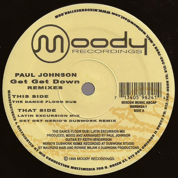 Release: Get Get Down (Remixes)-Vinyl-US-1999-MDR9624-1-2781