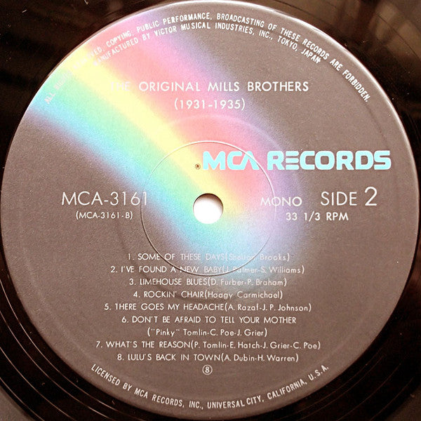 The Original Mills Brothers　1931-1935