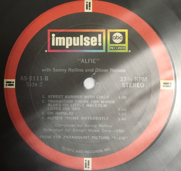 Original Music From The Score "Alfie"