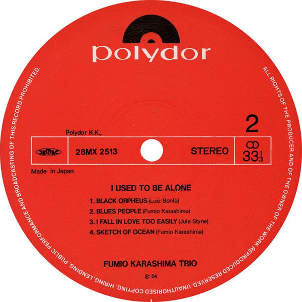 I Used To Be Alone
