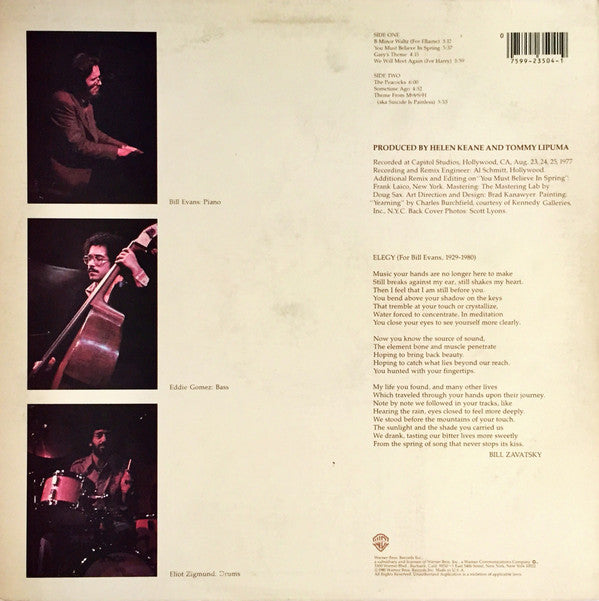 Release: You Must Believe In Spring-Vinyl-US-None-HS 3504-11042615