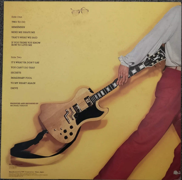 Release: Bob Welch-Vinyl-Japan-1981-RPL-8101-12826300