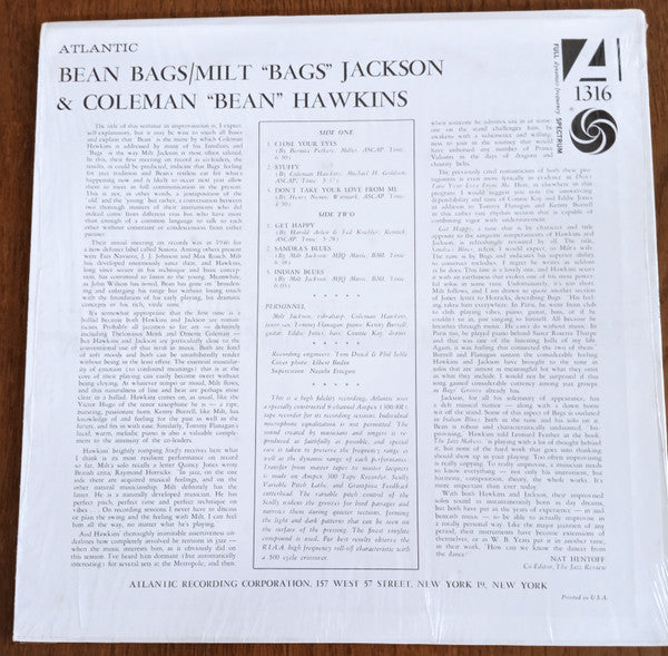 Master Release: Bean Bags by Milt Jackson