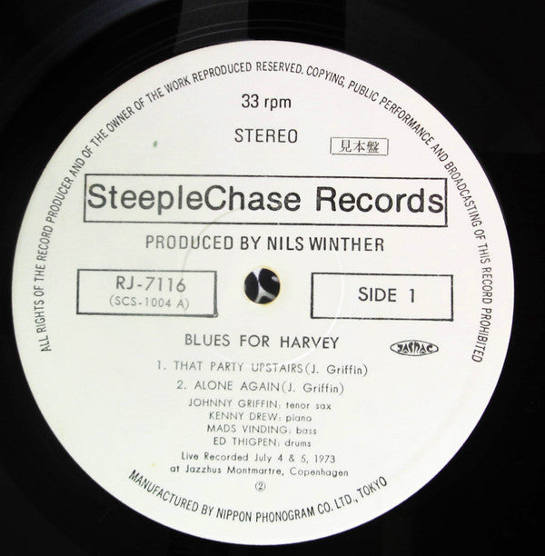 Blues For Harvey