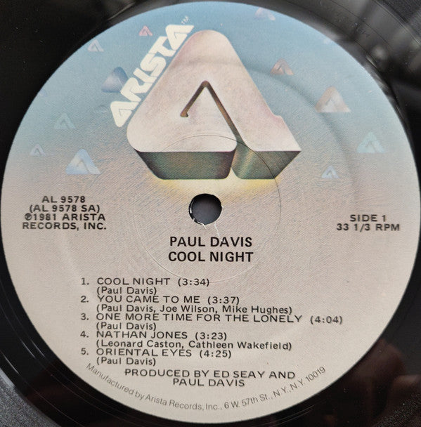 Release: Cool Night-Vinyl-US-1981-AL 9578-15236840