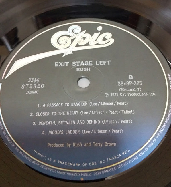 Exit...Stage Left