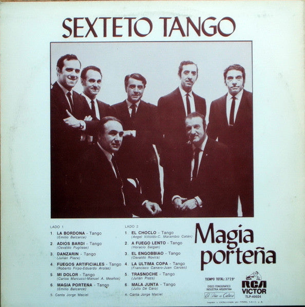 Release: Magia Porteña-Vinyl-Argentina-1983-TLP-40024-13055616