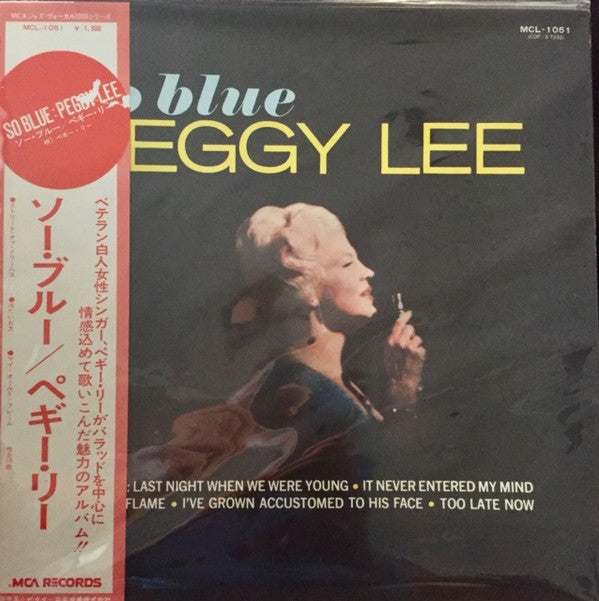 Master Release: So Blue by Peggy Lee