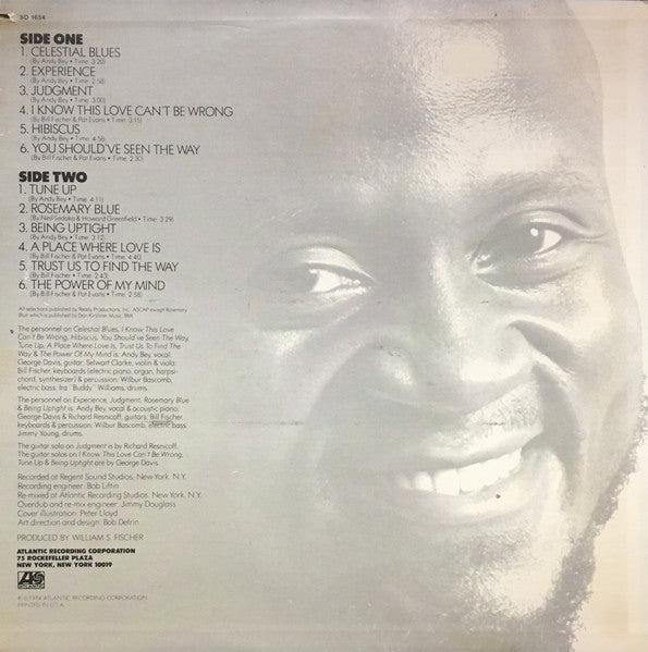Master Release: Experience And Judgment by Andy Bey