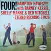 Hampton Hawes - Four! (Vinyl, LP, Album, Stereo) Good Plus (G+) / Very Good Plus (VG+)