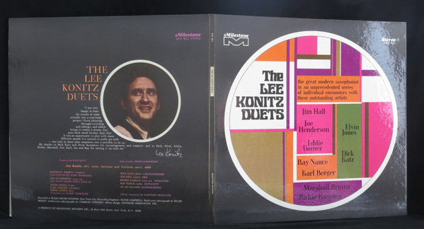Release: The Lee Konitz Duets-Vinyl-US-1968-MSP 9013-10094615