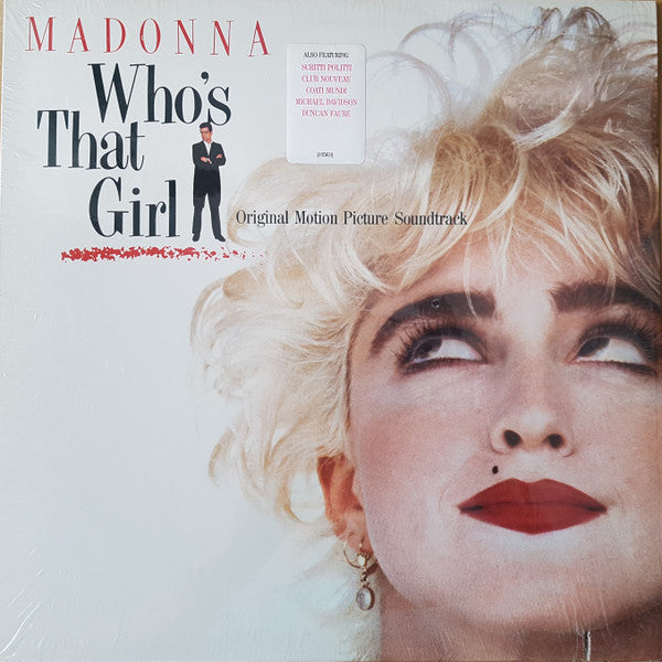 Release: Who's That Girl (Original Motion Picture Soundtrack)-Vinyl-US-1987-1-25611, 9 25611-1-10281145