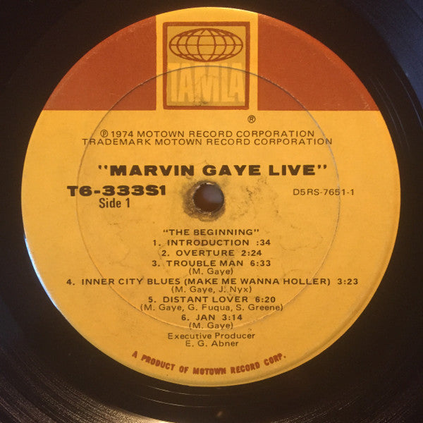 Release: Marvin Gaye Live!-Vinyl-US-1974-T6-333S1-16276343