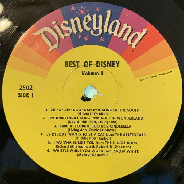 The Best Of Disney Volume One