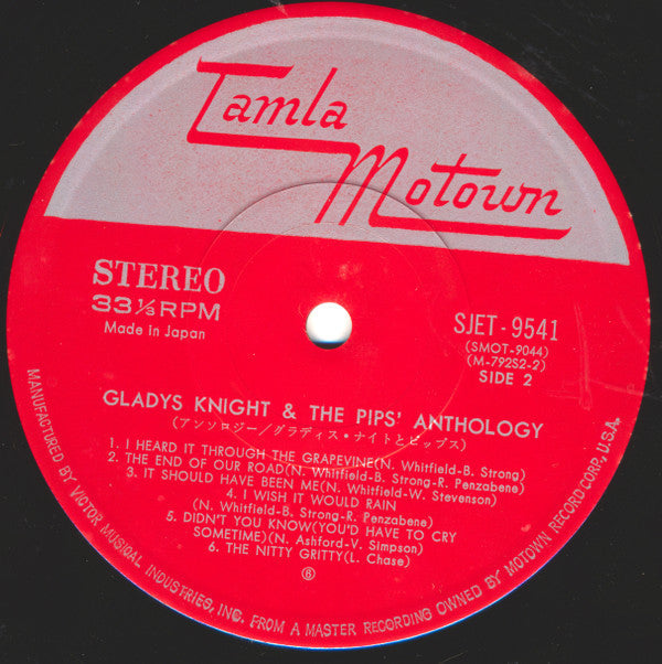 Master Release: Anthology by Gladys Knight And The Pips