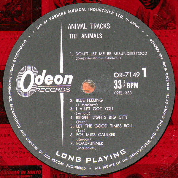 Release: Animal Tracks-Vinyl-Japan-1965-OR-7149-10003175
