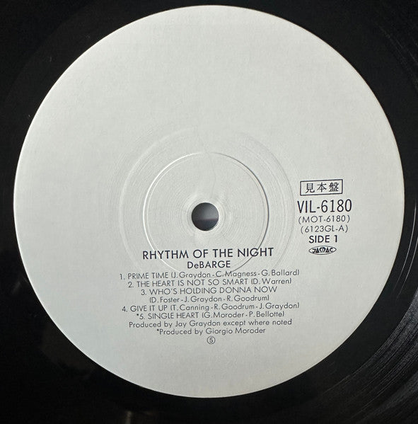 Release: Rhythm Of The Night-Vinyl-Japan-1985-VIL-6180-31583176