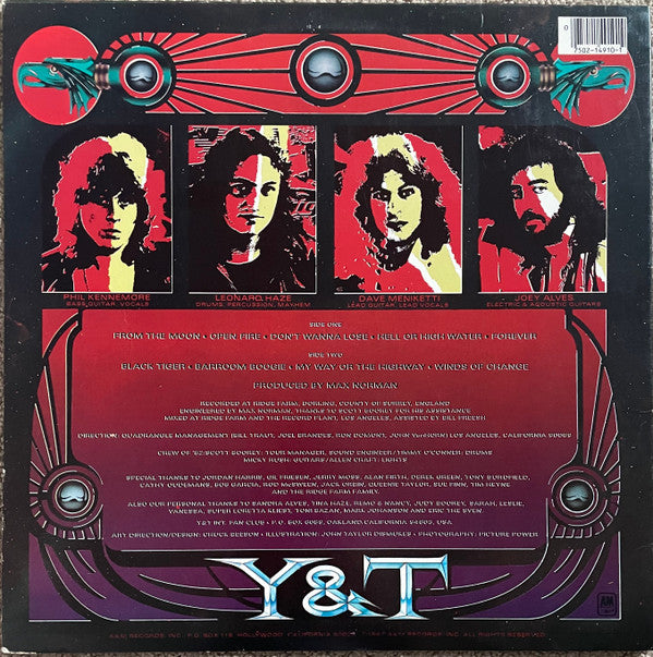 Release: Black Tiger-Vinyl-US-1982-SP-4910-12520978