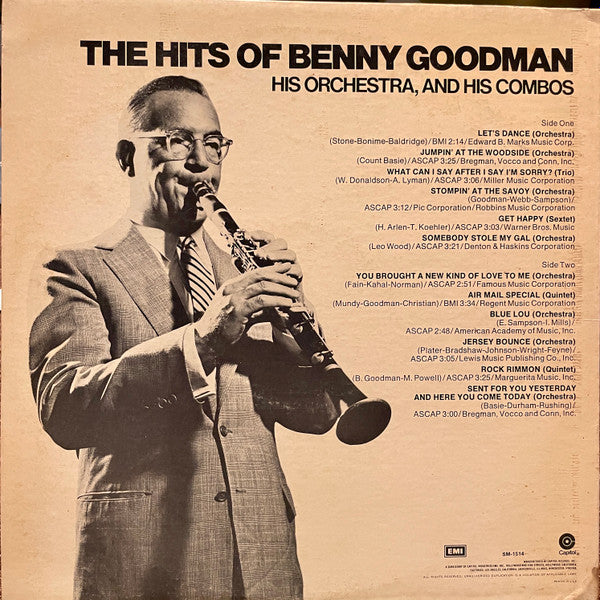 Master Release: The Hits Of Benny Goodman by Benny Goodman