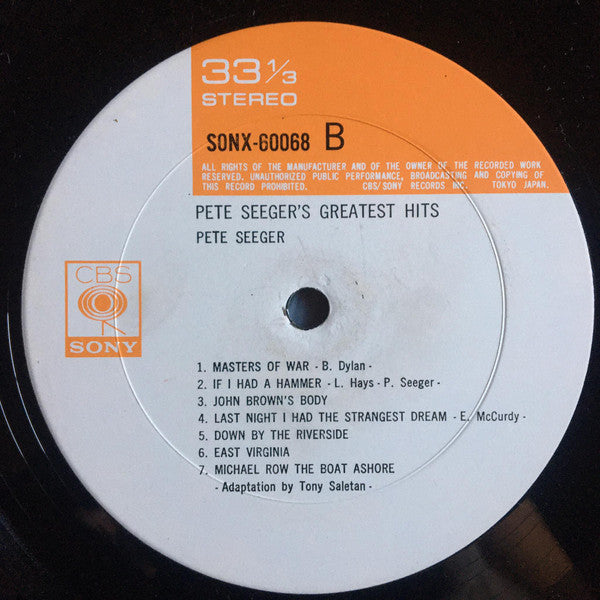 Pete Seeger's Greatest Hits