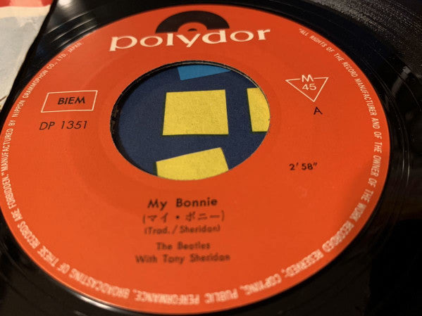 Release: My Bonnie (Mein Herz Ist Bei Dir Nur)-Vinyl-Japan-None-DP 1351-13762159