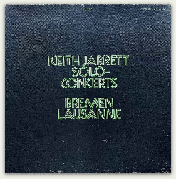 Solo Concerts: Bremen / Lausanne