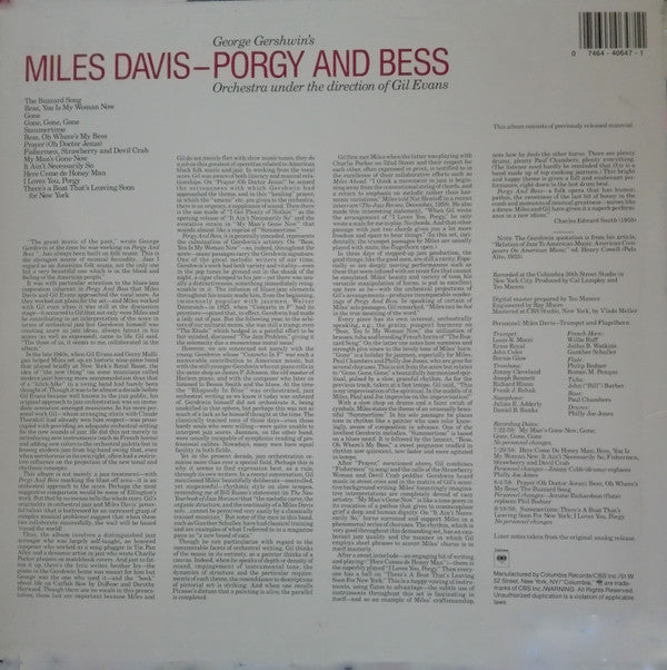 Porgy And Bess