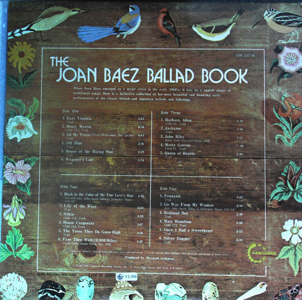 Master Release: The Joan Baez Ballad Book by Joan Baez