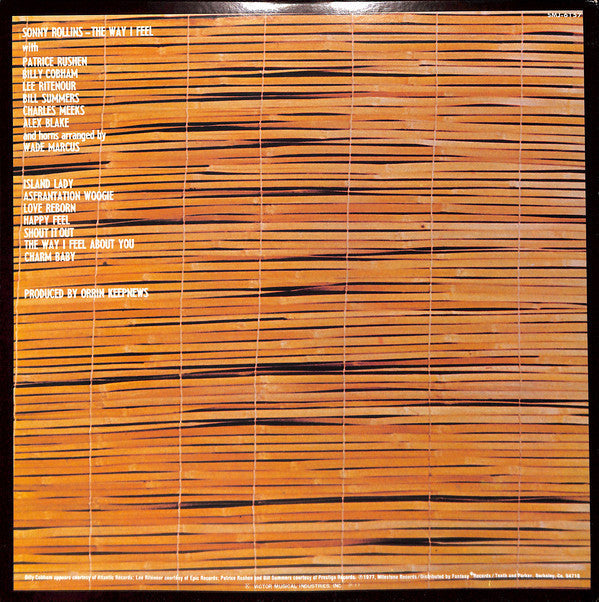 Release: The Way I Feel-Vinyl-Japan-1977-SMJ-6157-18885928
