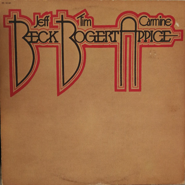 Release: Beck, Bogert & Appice-Vinyl-US-None-KE 32140-12322310