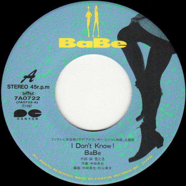 I Don't Know!