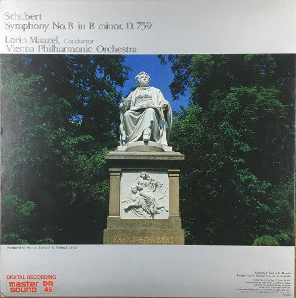 Release: Symphony No. 8 "Unfinished"-Vinyl-Japan-1981-32AC 1359-25101616