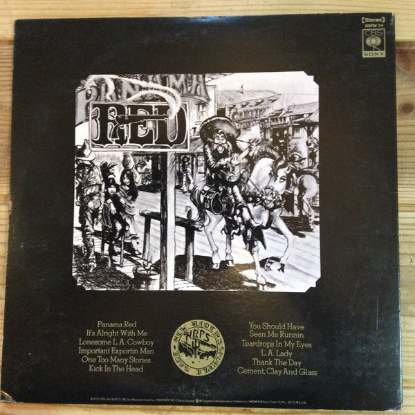 Master Release: The Adventures Of Panama Red by New Riders Of The Purple Sage