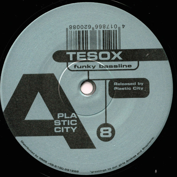 Release: Funky Bassline-Vinyl-Germany-1995-PLAC 008-6, 8-1094
