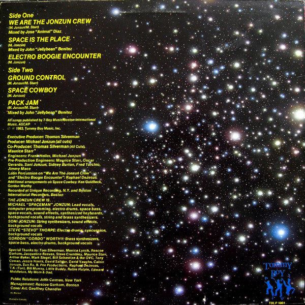 Master Release: Lost In Space by The Jonzun Crew