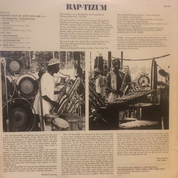 Release: Bap-tizum-Vinyl-US-1973-SD 1639, SD1639, SD-1639-10434626