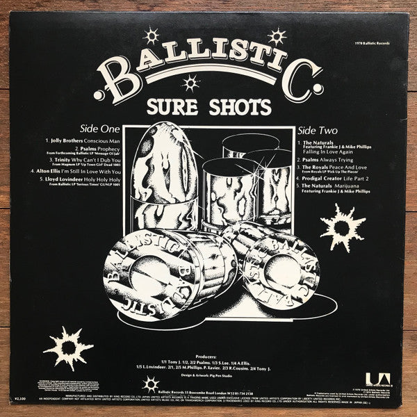 Release: Ballistic Sure Shots-Vinyl-Japan-1978-GXI-5-12791835