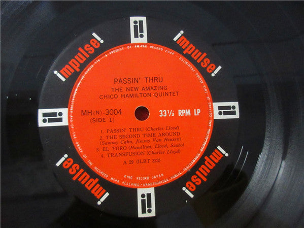 Release: Passin' Thru-Vinyl-Japan-1963-MH(N)-3004-15053671