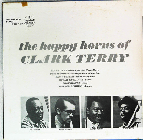 Release: The Happy Horns Of Clark Terry-Vinyl-Japan-None-IMJ-80040, IMJ-80040-13275475