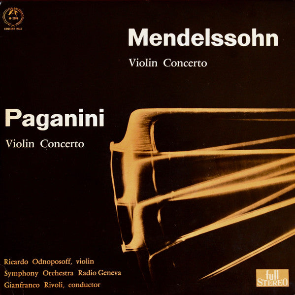 Master Release: Violin Concerto / Violin Concerto by Felix Mendelssohn-Bartholdy