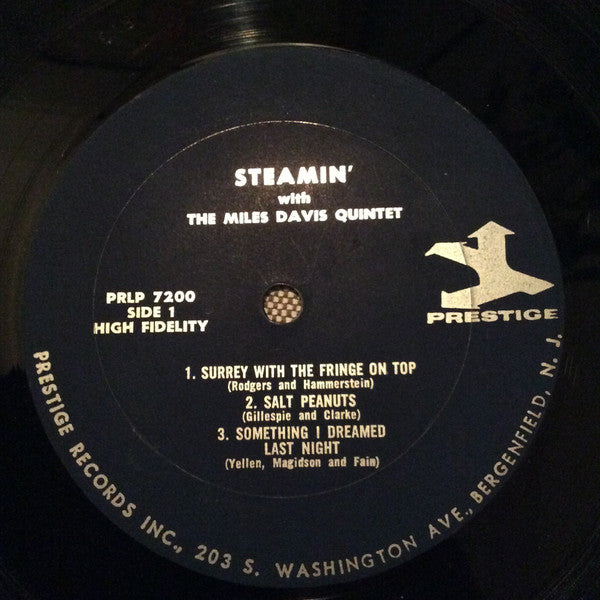 Steamin' With The Miles Davis Quintet