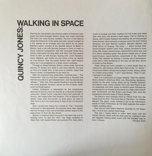 Walking In Space