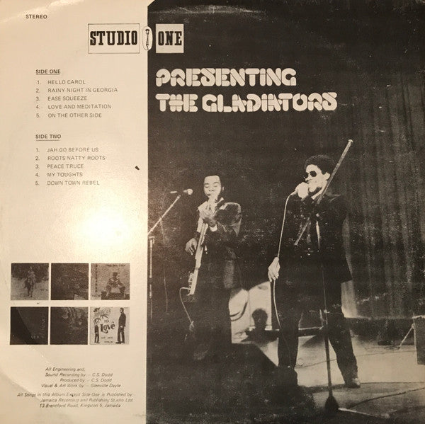 Release: Presenting The Gladiators-Vinyl-Jamaica-None-SOL 1133-10511539
