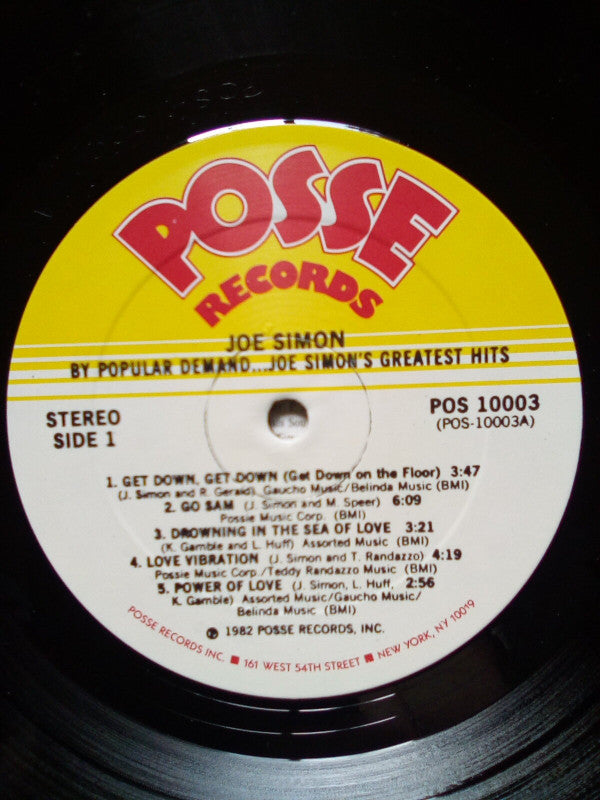 By Popular Demand...Joe Simon's Greatest Hits
