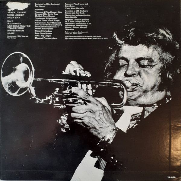 Release: M.F. Horn | 3-Vinyl-Japan-1973-ECPL-104-16063880