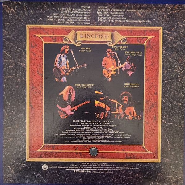 Release: Kingfish-Vinyl-Japan-1976-LLS-80536-22536287